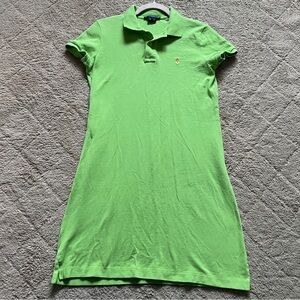 Vintage Ralph Lauren Sport Cotton Knit Polo Dress Women’s Size M